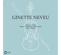 Ginette Neveu - Neveu Ginette Chausson: Poème, Debussy: Violin Sonata, Ravel: Tzigane (LP) [Vinilo]