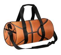 Ginfult Basketball Textures - Bolsa de lona deportiva para mujeres y hombres, para gimnasio, viajes, fin de semana, con correa para el hombro