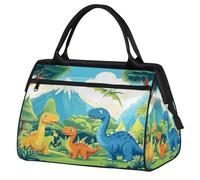 Ginfult Bolsa de lona impermeable para viajes, ligera, para gimnasio, fin de semana, para mujeres y hombres
