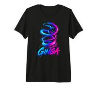 Ginga Camiseta Divertida Capoeira Roda Fighter Camiseta Premium