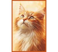 Ginger Cat Notebook: An Orange Cats Lovers Journal Diary for School, Work or Home, 100 lined pages, this book makes a great gift