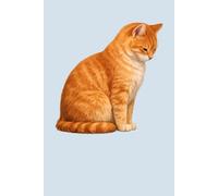 Ginger Cat Notebook - Blank Journal for Cat Lovers: Versatile Blank Notebook with Adorable Cat Cover for Writing, Sketching and Everyday Notes