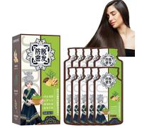 Ginger - Champú antipérdida de pelo, champú para el crecimiento del cabello, extracto de plantas, champú contra la caída del cabello, natural y orgánico para un crecimiento más rápido del cabello, 200