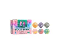 Ginger Foot Bath Balls - Sea Salt & Baking Soda for Odor Relief, Moisturizing, and Sleep Aid - 6pcs