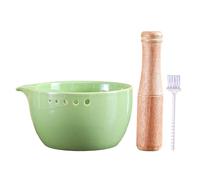 Ginger Grater Bowl,Kitchen Food Grinder Tool - Garlic Grinder Bowl,for Chocolate Cheese Potato Citrus Sauces Camping Dormitory Apartment Home Cooking Enthusiasts