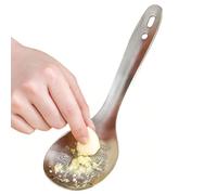 Ginger Grater Spoon - Ginger Spoon Stainless Steel, Stainless Steel Handheld with Sturdy Cutting, Fruits Garlic Cheese Grater, Lemon Nutmeg Chocolate Vegetable Prep, Cooking Baking Tool for Home