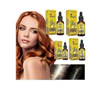 Ginger Hair Loss Treatment Fast Hair Regrowth Essential Oil 7 Days Anti-loss Strong The Root Of Hair Serum 10/15/20/40ml