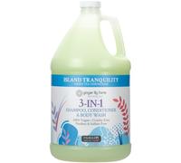 Ginger Lily Farms Botanicals, Island Tranquility, Champú 3 en 1, acondicionador y gel de ducha, 100% vegano y libre de crueldad, G