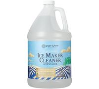 Ginger Lily Farms Botanicals - Limpiador y descalcificador de máquinas de hielo a base de plantas para todas las máquinas de hielo, 32 usos, seguro para todos los metales, 1 galón (128 onzas líquidas)