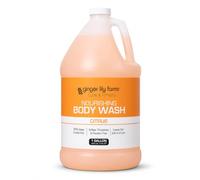 Ginger Lily Farms Club & Fitness - Gel de ducha de lactancia, 100% vegano y no probado en animales, gel de baño y ducha para hombres y mujeres, fragancia cítrica, 1 galón (3.785 ml)