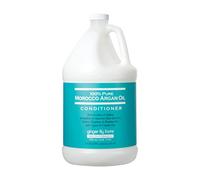 Ginger Lily Farms Salon Formula - Acondicionador de aceite de argán marroquí 100% puro para todo tipo de cabello, vegano y libre de crueldad, 128 onzas líquidas