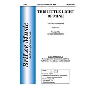 Ginger Littleton-This Little Light Of Mine-2-Part Choir and Keyboard - Escuela coral