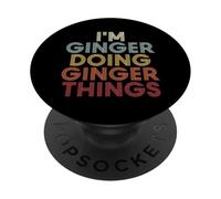 Ginger Name Ginger Personalized Name First Given PopSockets PopGrip Adhesivo