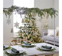 Ginger Ray Accesorios colgantes de madera Navidad y decoración de mesa, color paquete de 12 unidades (NN-110)