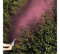 Ginger Ray Cañón de humo rosa para revelar el género con confeti para baby shower