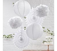 Ginger Ray For Weddings & Parties 6 Pack Hermosa Botánica, Papel, Boda
