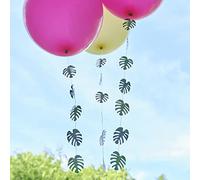 Ginger Ray Globo hawaiano Tiki cola cola palmera decoraciones para fiesta, paquete de 5, multicolor