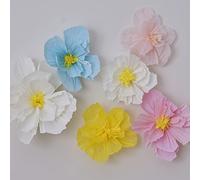 Ginger Ray SP-623 - Flores de papel de seda, multicolor