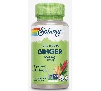 Ginger Root 550 mg 100 cápsulas Solaray - suplemento de jengibre