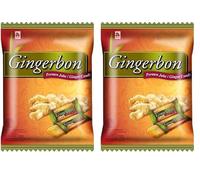 Gingerbon Jengibre Caramelo 125 g (Paquete de 2)
