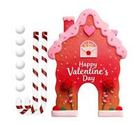 Gingerbread Candy Golf Game- Candy Cane Golf Game, Indoor Outdoor Family Funny Holiday Mini Toy | Christmas Mini Gollf Games Set For Home Office Party Holiday Gatherings Carnival