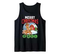 Gingerbread Cowgirl, Divertida, Feliz Navidad a Todos, país Camiseta sin Mangas