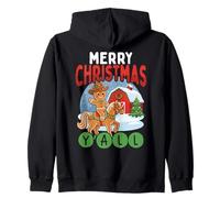Gingerbread Cowgirl, Divertida, Feliz Navidad a Todos, país Sudadera con Capucha