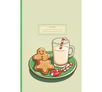 "Gingerbread Delight" Notebook, Embrace the Holiday Spirit with Every Page: Journal with gingerbread men and festive treats, Let Christmas Cheer Inspire You, 120 Pages, 6 x 9