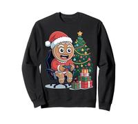 Gingerbread Gaming Chair Christmas Tree Cool Gamer Sudadera