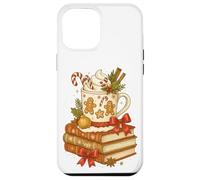 Gingerbread Hot Cocoa & Books Cozy Christmas Reader Carcasa para iPhone 12 Pro MAX