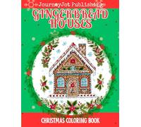 Gingerbread Houses Christmas Coloring Book