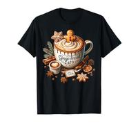 Gingerbread Latte Graphic For Women Christmas Coffee Mug Camiseta