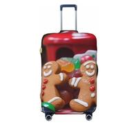 Gingerbread Man Candy Print Funda de equipaje Fundas de equipaje de viaje Protector de maleta elástico lavable Fundas de maleta antisuciedad antiarañazos Fundas de equipaje a prueba de polvo Para eq