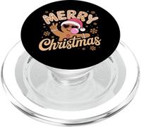 Gingerbread Man Cookie Icing Dad Mom Kids Christmas PopSockets PopGrip para MagSafe