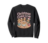 Gingerbread Man Cozy Baking Christmas Cookie Crew Sudadera