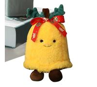 Gingerbread Man Plush - Short Plush, 9.84in Gingerbread Man Pillow Soft Decorative Design | Cute And Fashionable Holiday Cushion, Christmas Plushes Ornament For Home, Parties, Weddings, Holidays