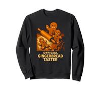Gingerbread Official Gingerbread Taster Fun Women's Christmas Sudadera