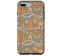 Gingerbread Town - Coqueta Festiva de Navidad Carcasa para iPhone 7 Plus/8 Plus