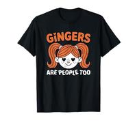 Gingers Are People Too Kids Girls Funny Gingers Meme Redhead Camiseta