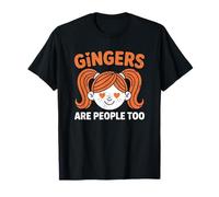 Gingers Are People Too Kids Girls Funny Gingers Meme Redhead Camiseta