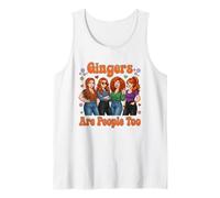 Gingers Are People Too Women Funny Gingers Meme Redhead Joke Camiseta sin Mangas