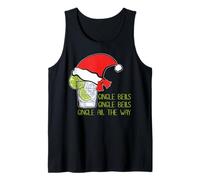 Gingle Bells Jersey Navidad Jersey Navidad Gin Camiseta sin Mangas