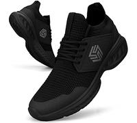 Giniros Zapatillas Running Hombre Zapatos Deporte Correr Jogging Caminar Bambas Deportivas Hombre Casual Gimnasio Fitness Gym Atlético Trekking Tenis Asfalto Ligeros Transpirables Plataform Sneakers
