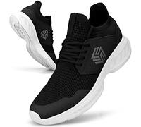 Giniros Zapatillas Running Zapatos Deporte Correr Jogging Caminar Bambas Deportivas Hombre Casual Gimnasio Fitness Gym Atlético Trekking Tenis Asfalto Ligeros Transpirables