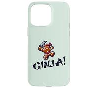 Ginja! Divertido Meme navideño de Galletas de Jengibre de Ninja Carcasa para iPhone 15 Pro MAX