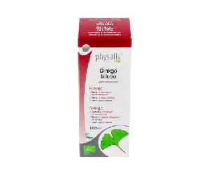 Ginkgo biloba 100 ml Physalis - gotas vegetales para memoria y concentración