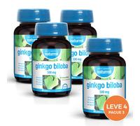 Ginkgo Biloba 500 mg 90 Comprimidos Lleve 4 Pague 3 Naturmil
