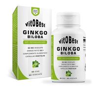 Ginkgo biloba 600 mg 60 cápsulas Vit.O.Best - suplemento de extracto vegetal