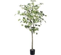 Ginkgo biloba artificial maceta de plástico