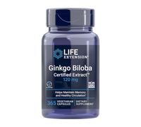 Ginkgo Biloba, extracto certificado, 120mg - 365 vcaps